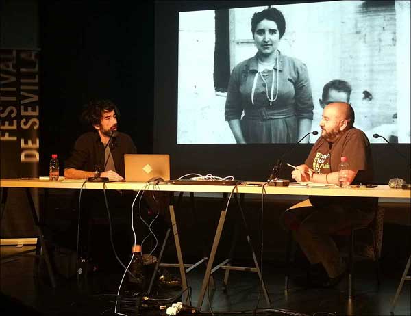 Eloy Enciso durante su intervención en el seminario 'Por un cine sin límites. Imágenes para tiempos eléctricos'