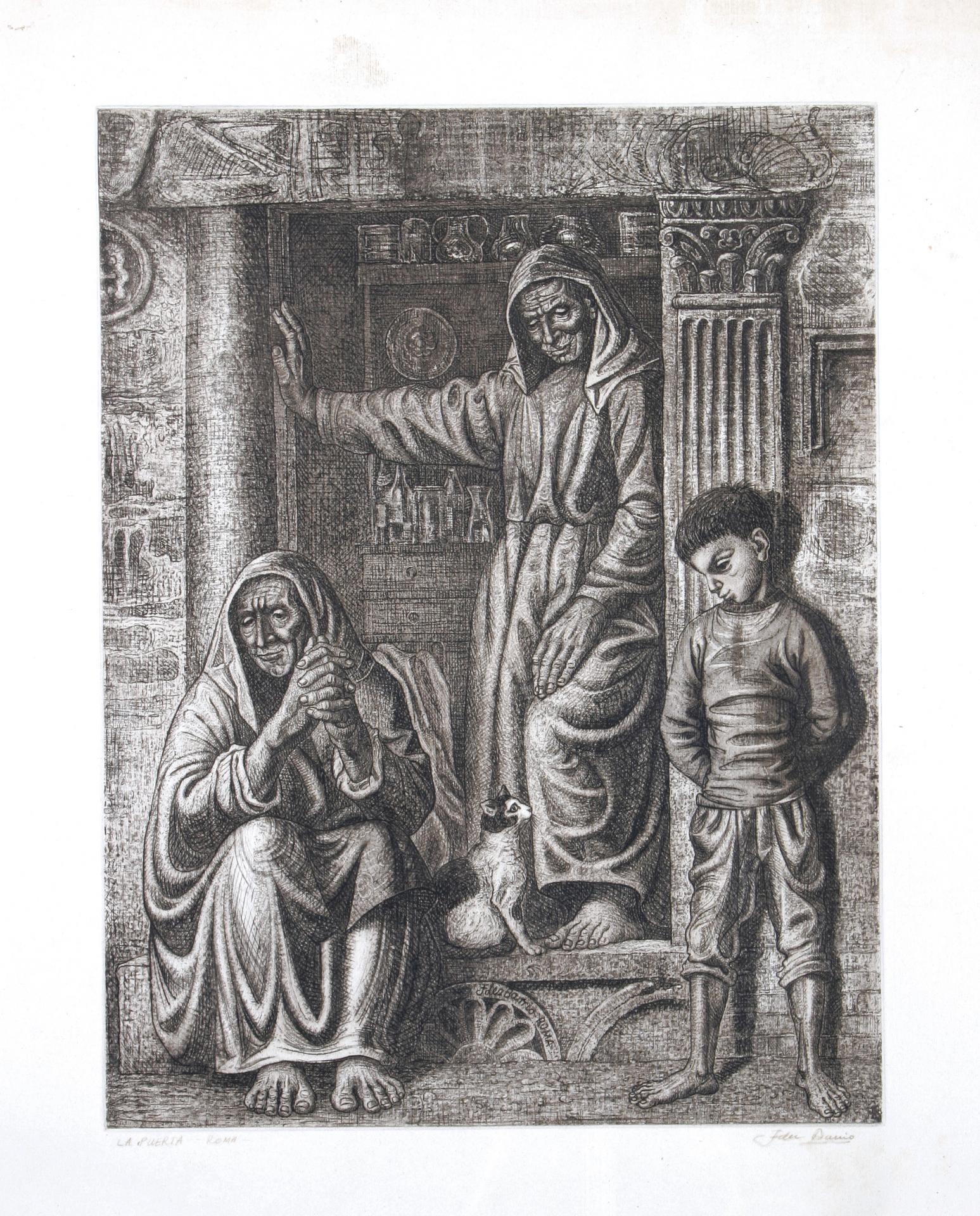 La puerta, Roma
