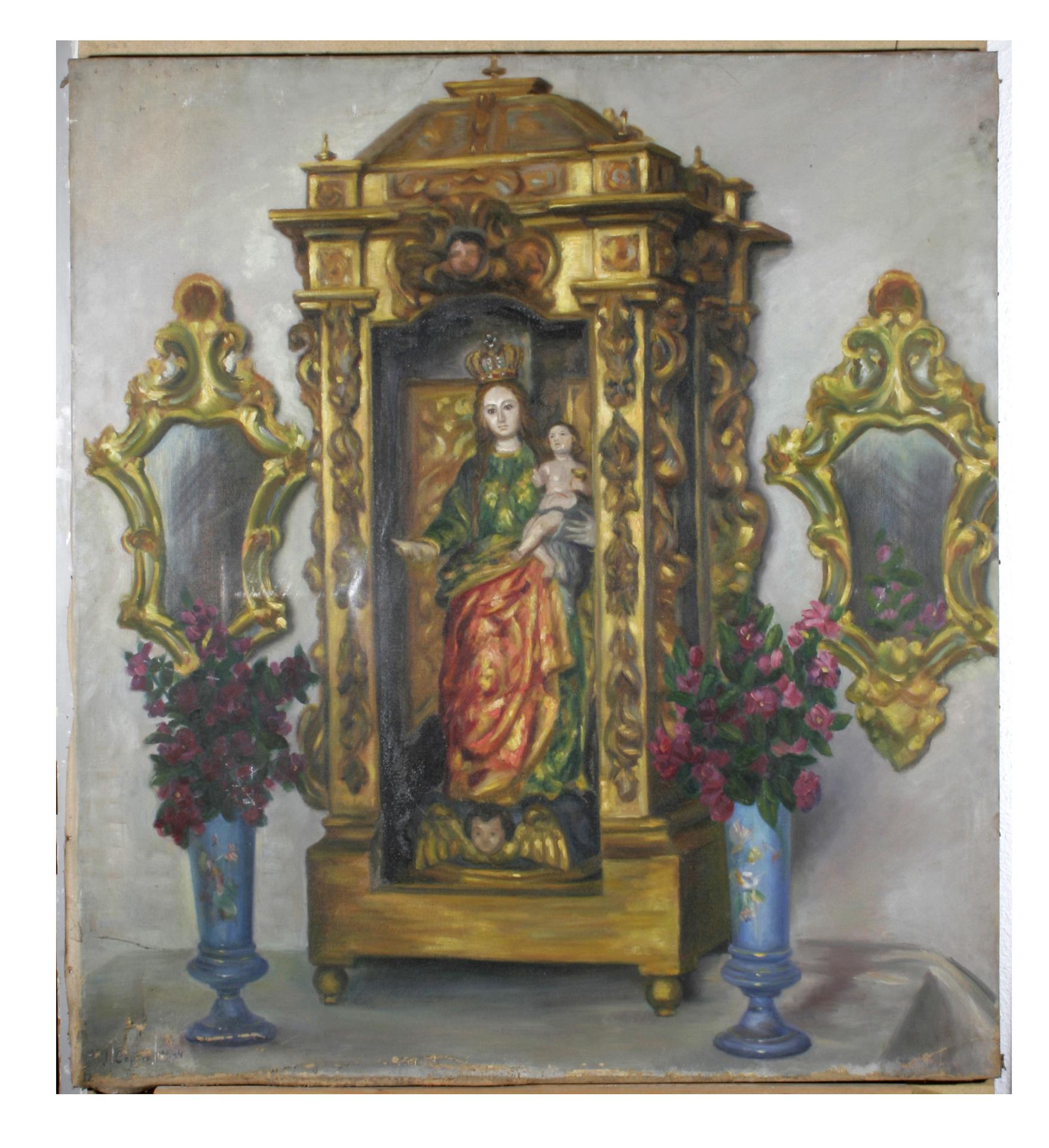 Tabernáculo de la Virgen con el Niño