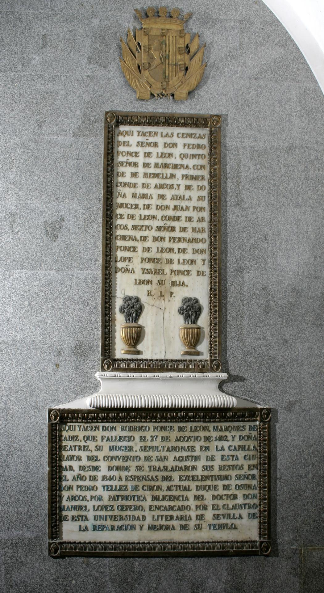 Sepulcro de los Ponce de León