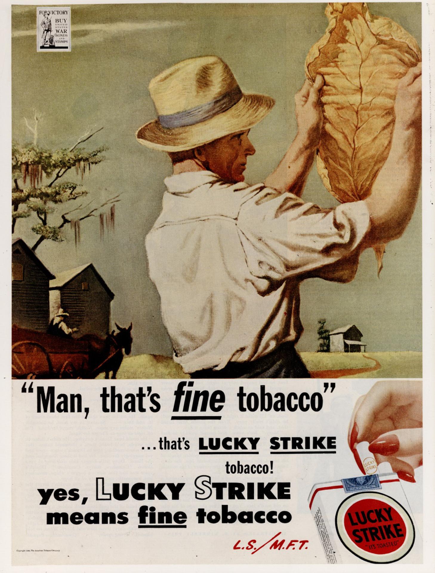 Anuncio publicitario Lucky Strike (1944)