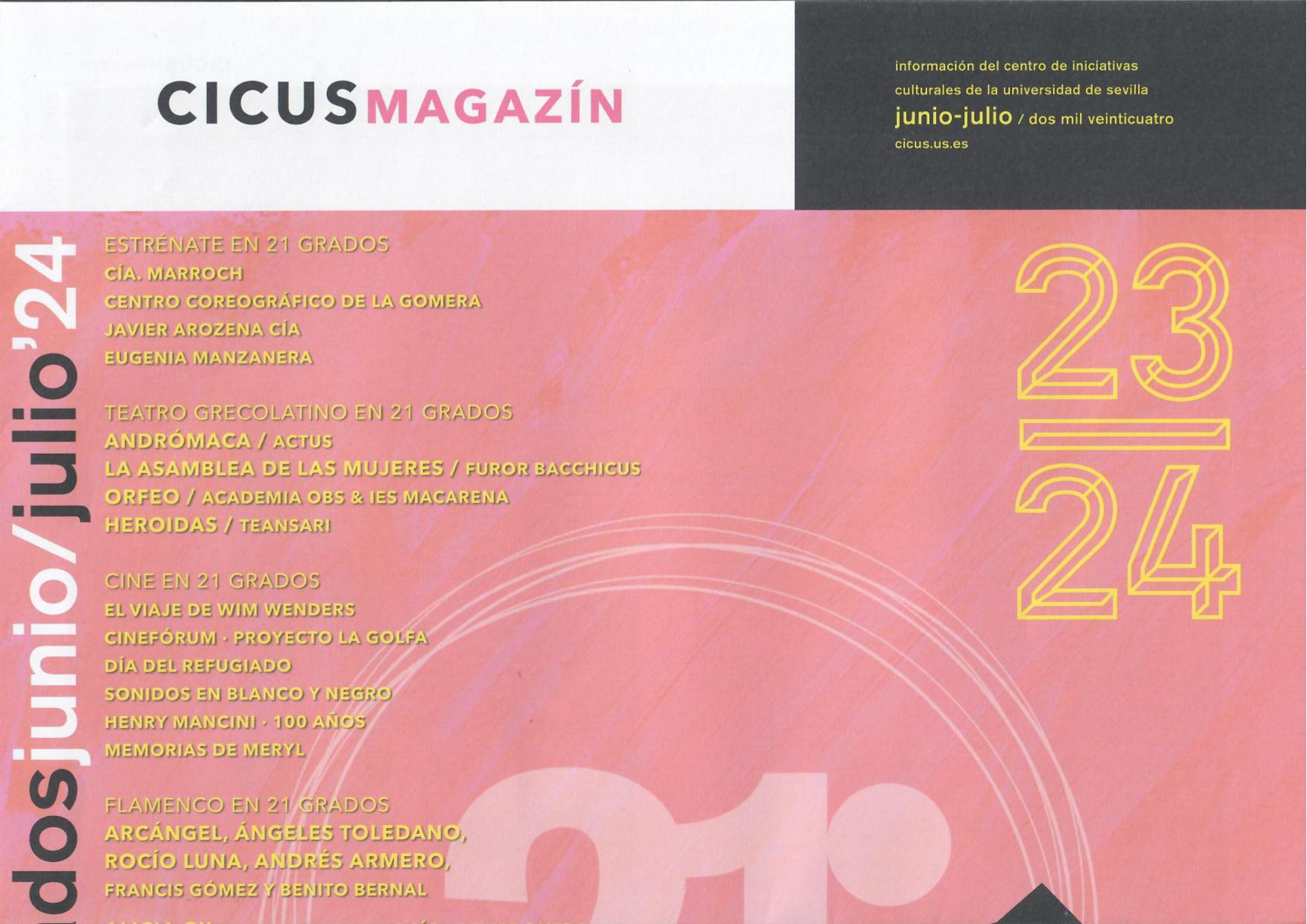Revista de información mensual CICUS Magazín