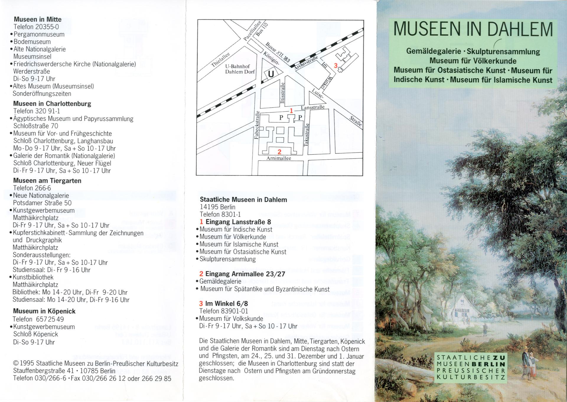 Museen in Dahlem